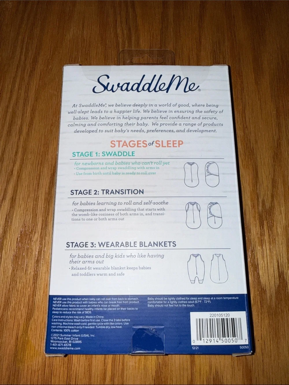 SwaddleMe Original Swaddle Adjustable